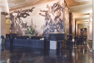 The lobby of the RCA Building