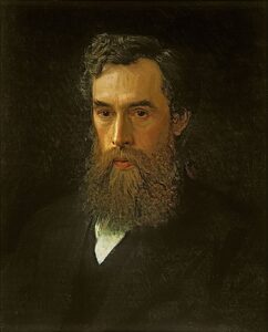 Ivan Kramskoi, Portrait of Pavel Tretyakov, 1876 Oil on canvas, 23.2 in x 19.2 in State Tretyakov Gallery, Moscow