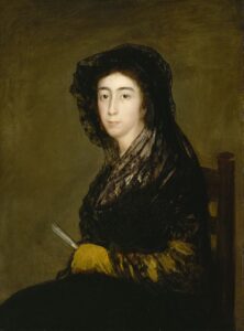 Francisco Goya, Dona Amalia Bonells de Costa, 1805 Oil on canvas, 34.6 in x 25.9 in Detroit Institute of Arts