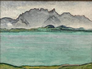 Hamburg,_Kunsthalle,_Ferdinand_Hodler,_Thunersee_mit_Stockhornkette Ferdinand Hodler, Thun, Stockhornkette, 1910 Oil on canvas, 26 x 35 in Kunsthalle, Hamburg