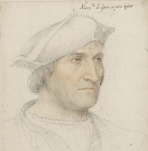 Jean Clouet, Portrait of Jacques Ricard, circa 1515