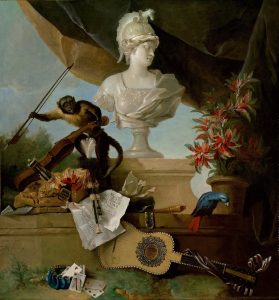 Oudry, Allegory of the continent of Europe, 1722 Oil on canvas, 63.7 in x 59.8 in Museum of Fine Arts, Houston