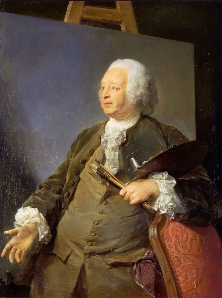 Jean-Baptiste Perronneau Portrait of the painter Jean-Baptiste Oudry, 1753  Oil on canvas, 51.5 in x 41.3 in 