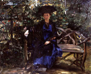 Lovis Corinth, Portrait of Mrs Kauman, 1911 Oil on canvas, 38.9 in x 47.2 in Kunsthalle zu Kiel, Germany