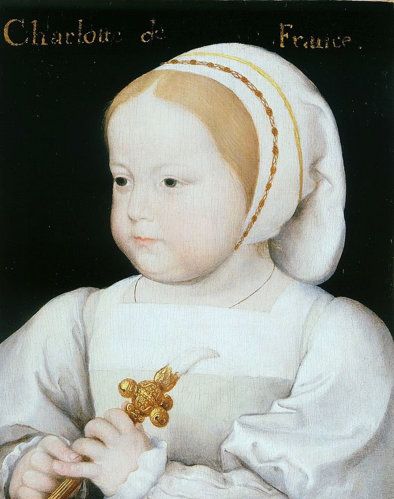 Jean Clouet, Princess Charlotte c. 1517