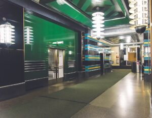 The lobby of the McGraw-Hill Building.