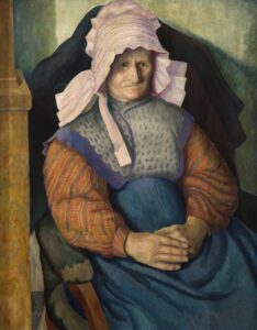 Dora Carrington, Mrs Box, 1919, Oil on canvas, The Higgins Bedford Museum, UK