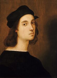 Presumed self-portrait of Raphael