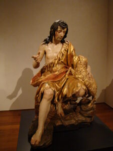 Alonso Cano, John the Baptist, 1634 Polychrome wood, 47 in × 31 in × 35 in National Sculpture Museum, Valladolid, Spain