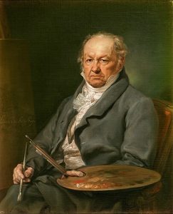 Vicente López Portaña (1772–1850) Portrait of Francisco de Goya, 1826 Oil on canvas, 39.3 in x 30.7 in Museo del Prado, Madrid