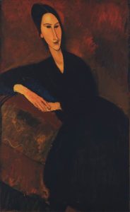 annazborowsa Anna Zborowska, 1917 Oil on canvas, 51 1/4 x 32" Museum of Modern Art, New York