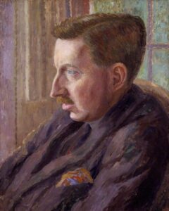 Dora Carrington, E. M. Forster, 1920 Oil on canvas, 20 x 16 in National Portrait Gallery, London