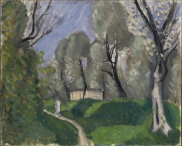 Henri Matisse, The Promenade, 1919 Oil on canvas board, 13 × 16 in Metropolitan Museum of Art, New York