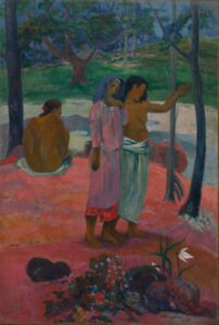 thecall Paul Gauguin, The Call, 1902 Oil on fabric, 51 11/16 x 35 1/4 in Cleveland Museum of Art