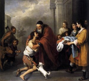 Bartolomé Murillo, Return of the Prodigal Son, 1667 - 1670 Oil on canvas, 236 x 262 cm Museo del Prado, Madrid, Spain