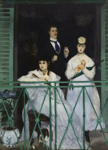 Édouard Manet, The Balcony, 1868-1869 Oil on canvas, 66.9 in x 49 in Musée d'Orsay, Paris