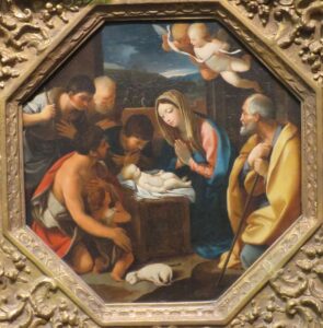 Guido Reni, Adoration of the Shepherds, after 1640 Oil on panel Columbus Museum of Art