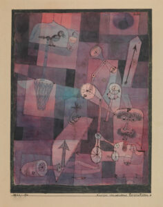 Paul Klee, Analysis of Various Perversities Chinese ink and watercolor, 18.5 x 12.3 in National Museum of Modern Art, Paris