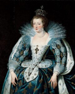 Peter Paul Rubens, Anne of Austria (1601-1666), Queen of France, between 1622 and 1625 Oil on canvas, 47.2 in x 38.1 in Norton Simon Museum, Pasadena, California