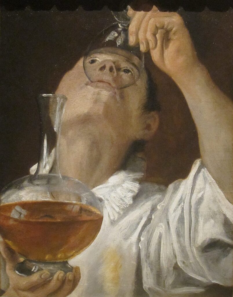 Annibale Carracci, Boy Drinking, 1582–1583 Oil on canvas, 22 × 17.2 in Cleveland Museum of Art