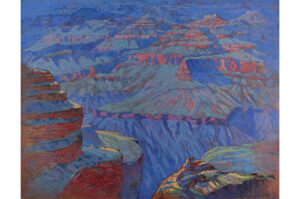 Arthur Wesley Dow, Cosmic Cities, Grand Canyon of Arizona, 1912 Oil On Canvas, 60 x 78 in Private Collection