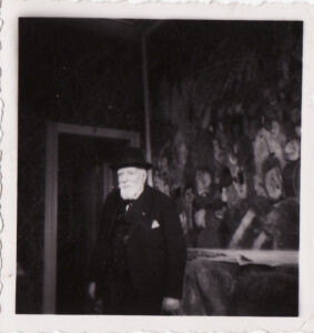 Ensor_by_Lilar Portrait of James Ensor, 1940s