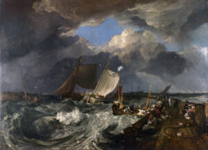 Calais Pier, 1803 Oil on canvas, 67.7 in x 94.4 in National Gallery, London