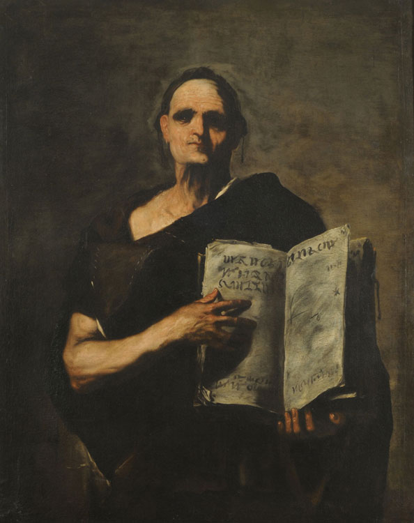Luca Giordano, A mathematician, 17th century Oil on canvas 50.3 in x 40.1 in National Museum of Fine Arts, Buenos Aires