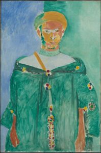 Henri Matisse, Moroccan in Green, 1912 Oil on canvas, 58 x 38 in State Hermitage Museum, St Petersburg