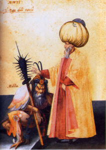 Jacopo Ligozzi, The Mufti and the Monster, between 1576 and 1580 Drawing