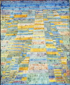 Paul Klee, Highways and Byways, 1929 Oil on canvas, 32.9 in x 26.5 in Museum Ludwig, Cologne