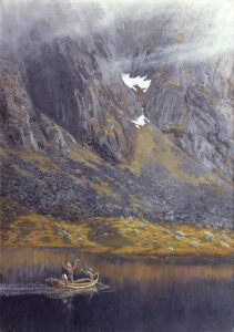 Theodor Severin Kittelsen, Echo, 1888 Oil on canvas Nordnorsk Kunstmuseum, Tromso, Norway