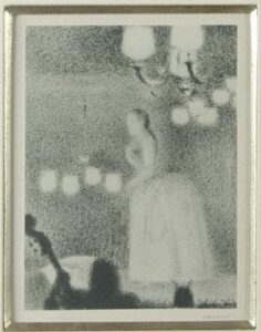 Georges Seurat, Eden Concert, (Date unknown) Lithograph, Columbus Museum of Art