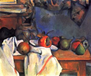 Paul Cézanne, Ginger Pot with Pomegranate and Pears, 1893 Oil on canvas Phillips Collection, Washington, D.C.