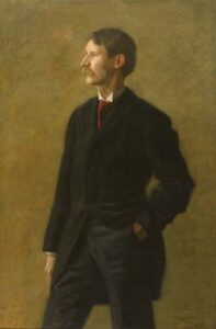 Thomas Eakins,Harrison S. Morris, 1896 Oil on canvas, 54 1/2 x 36 in Pennsylvania Academy of Fine Arts, Philadelphia