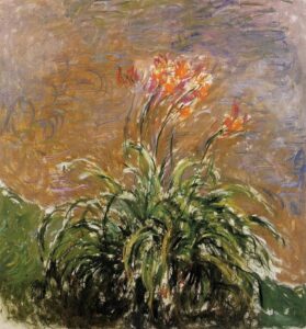 Claude Monet,Hemerocallis, 1914-17 Oil on canvas Musée Marmottan-Monet, Paris