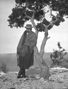 Dow posed at the Grand Canyon for Alvin Langdon Coburn