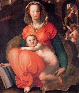 Jacopo Pontormo, Madonna and Child, 1532 Oil on canvas, Museum of John Paul II Collection, Warsaw, Poland