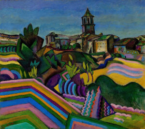 Joan Miró, Prades, the Village, 1917 Oil on canvas, 25 5/8 x 28 5/8 in Solomon R. Guggenheim Museum, New York