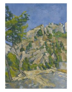 Paul Cézanne, Bottom of the Ravine, c 1879 Oil on canvas, 3/4 × 21 1/4 inches The Museum of Fine Arts, Houston