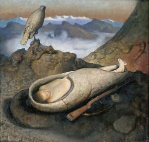 Odd Nerdrum, Sleeping Boy, 1992 Oil on canvas, 19 x 20 1/2 in Metropolitan Museum of Art, New York