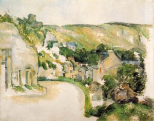 Paul Cézanne, A Turn in the Road at La Roche-Guyon, 1885 Oil on canvas, 25 3/8 x 31 1/2 Smith College Museum of Art (SCMA), Northampton, MA