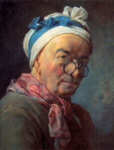 Jean-Baptiste-Siméon Chardin, Self-portrait,1771