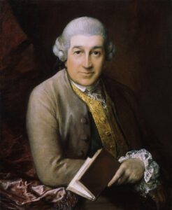 Thomas Gainsborough, David Garrick, 1770 Oil on canvas, 29.7 in x 24.8 in National Portrait Gallery, London