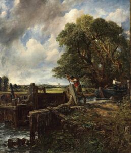John Constable, The Lock, 1824 Oil on canvas, 55.9 in x 47.5 in Private Collection