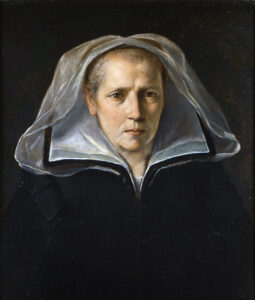 Guido Reni, Portrait of the Artist`s Mother, c.1632 Oil on canvas, 25.2 x 21.7 in National Art Gallery of Bologna