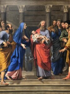 Philippe de Champaigne, Presentation of Jesus in the Temple, 1648 Oil on canvas, 101.1 x 77.6 Royal Museums of Fine Arts of Belgium, Brussels