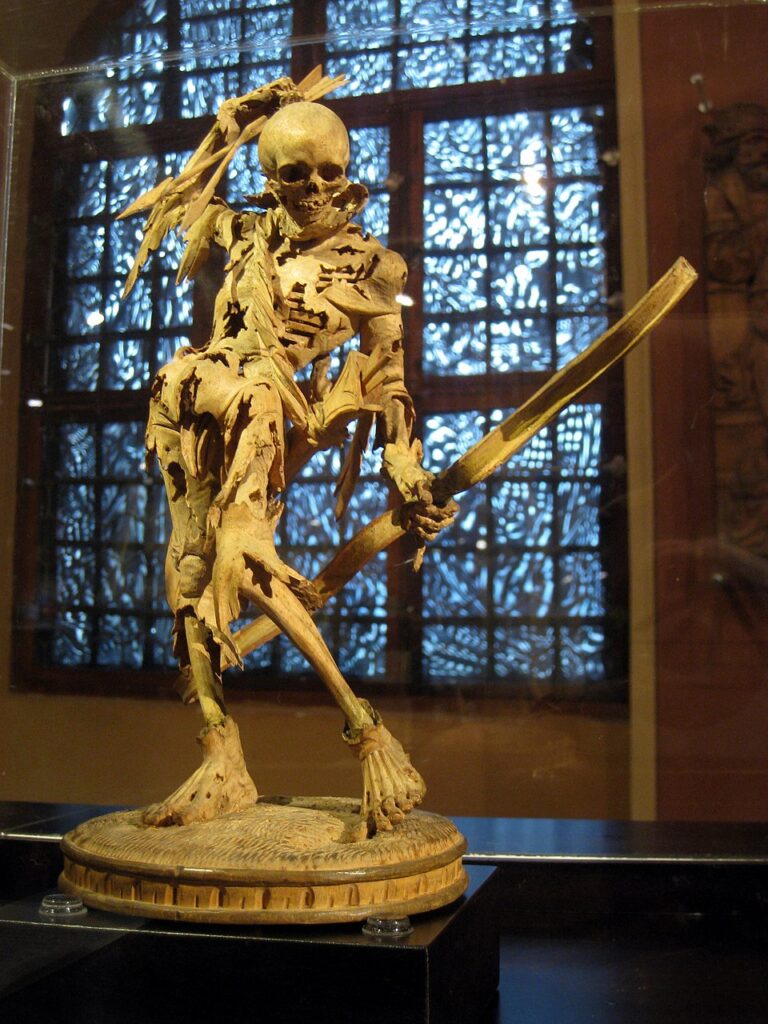 Hans Leinberger, German sculptor, c.1475/1480 – after 1531 Tödlein/Small Death Schloss Ambras, Innsbruck, Austria