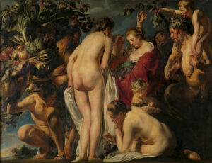 Jacob Jordaens, çAllegory of Fertility, 1618 - 1628 Oil on canvas, 70.86 in x 94.88 in Royal Museums of Fine Arts of Belgium, Brussels