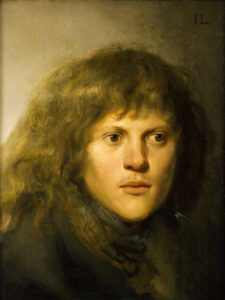 Jan Lievens, Self-Portrait, c 1629-30, Oil on panel, 16.5 × 14.5 in, The Leiden Collection
